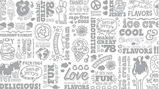 Background Image of Ben & Jerry's Icons