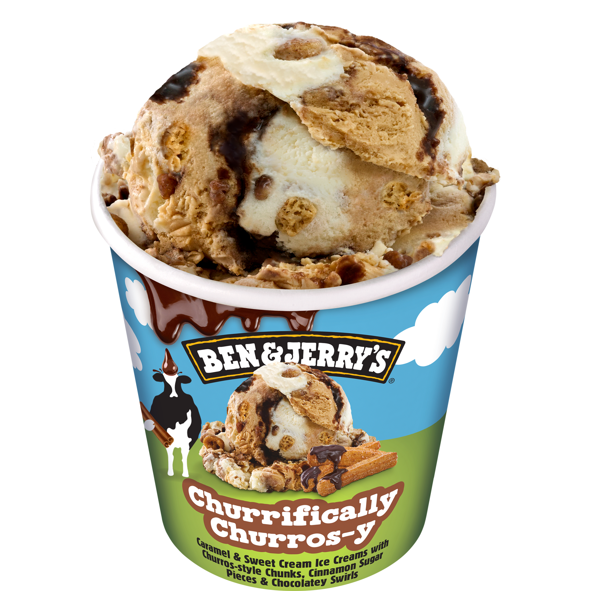 Churrifically Churros-y Original Ice Cream Dessert Ice cream