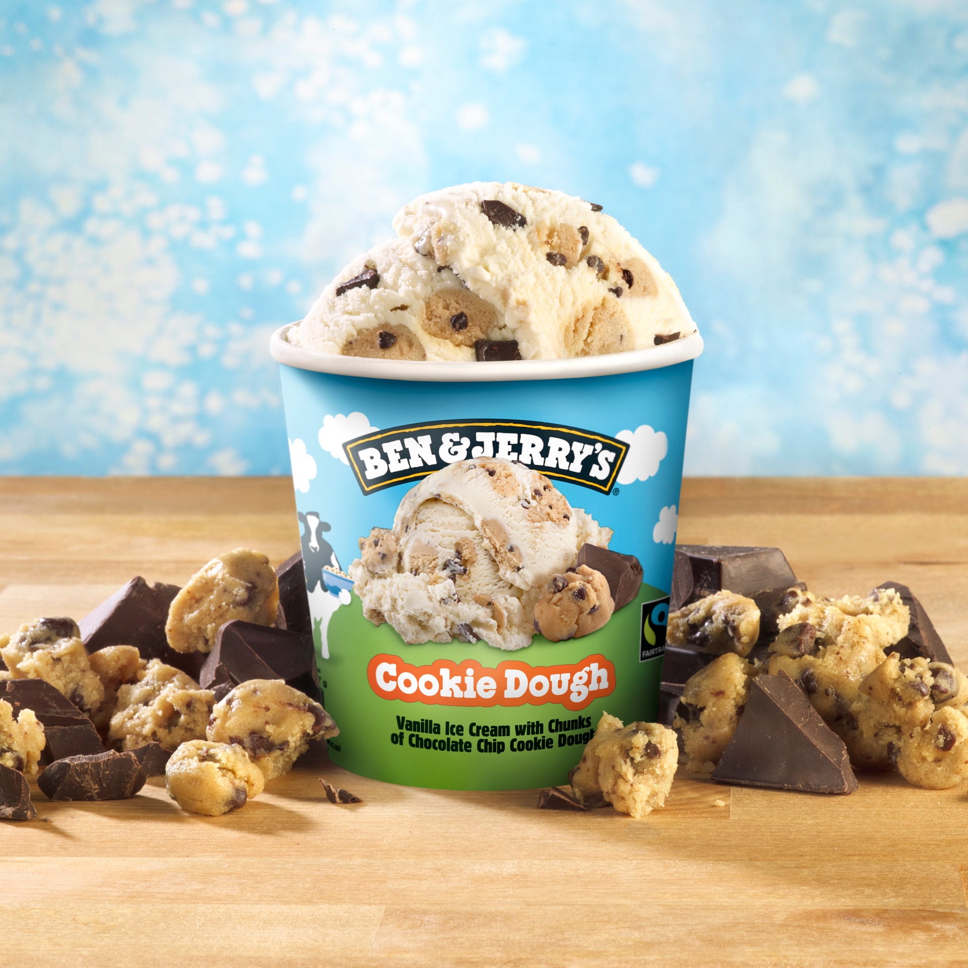 Cookie Dough Original Ice Cream Dessert Ice cream
